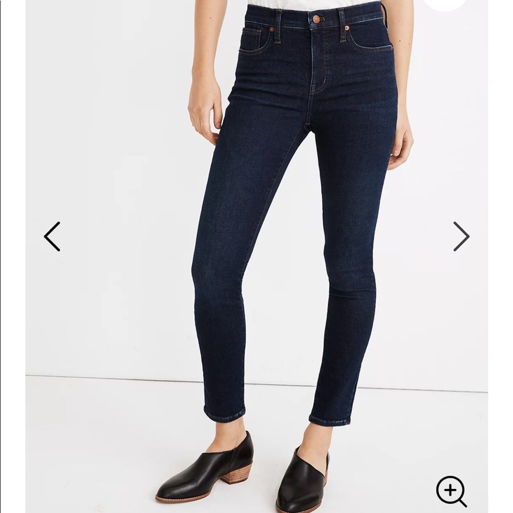 Madewell 9" Mid-Rise Skinny Jeans in Orland Wash